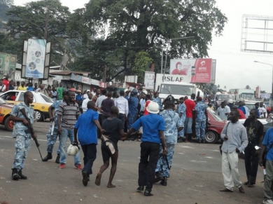Sierra Leone Police Excessive Use Of Force Against Street Traders The